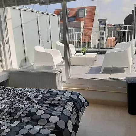 Penthouse 1Ch Vue Mer. Parking Wifi Inclus ! * Nieuwpoort
